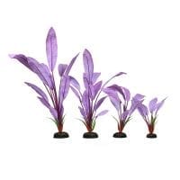 Purple Leafy Silk Plant