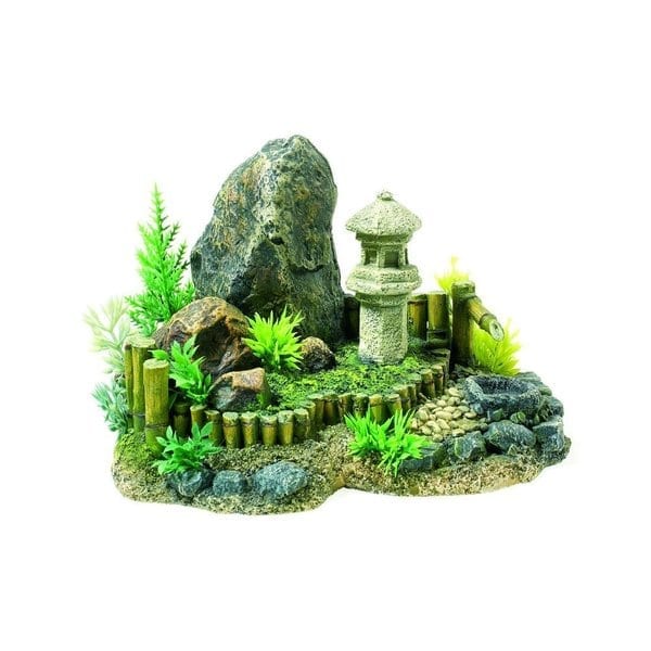 Zen Garden with Plants