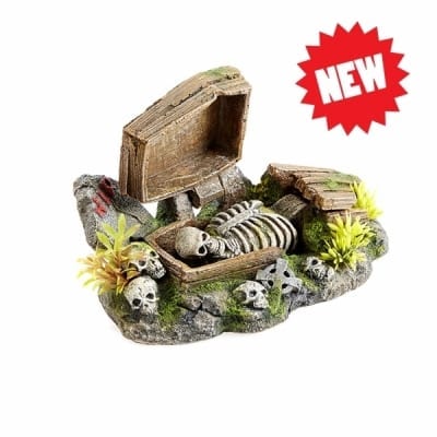 Air Operated Coffin with Plants