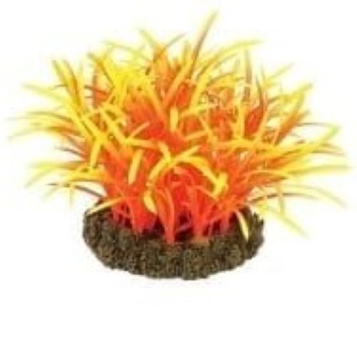7cm Orange Micro Sagitaria Artificial Aquarium Plant