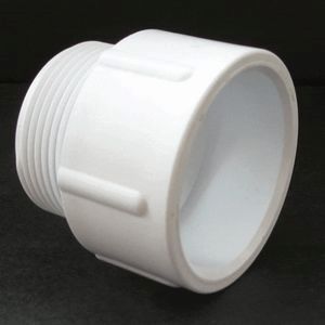 ABS 1.5" 2" Socket Nipple P/MT