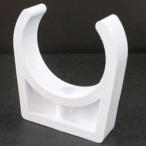 ABS 2" White Pipe Clip