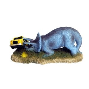 Triceratops With Car Ornament