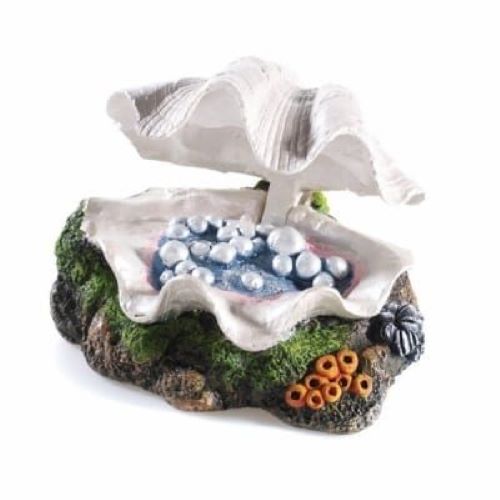 Air Operated Closing Clam Shell Aquarium Ornament