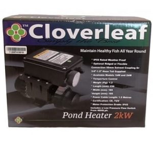 Cloverleaf Pond Heater with Thermo Control