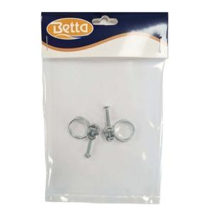 Double Wire Hose Clip 1/2" x2