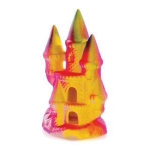 Fluorescent Castle Aquarium Ornament