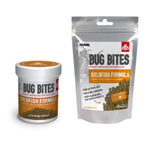 fluval bug bites goldfish granules