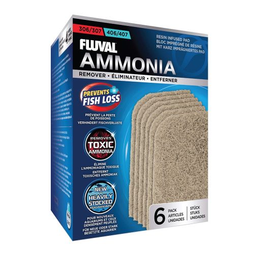 fluval external filter ammonia filter pad