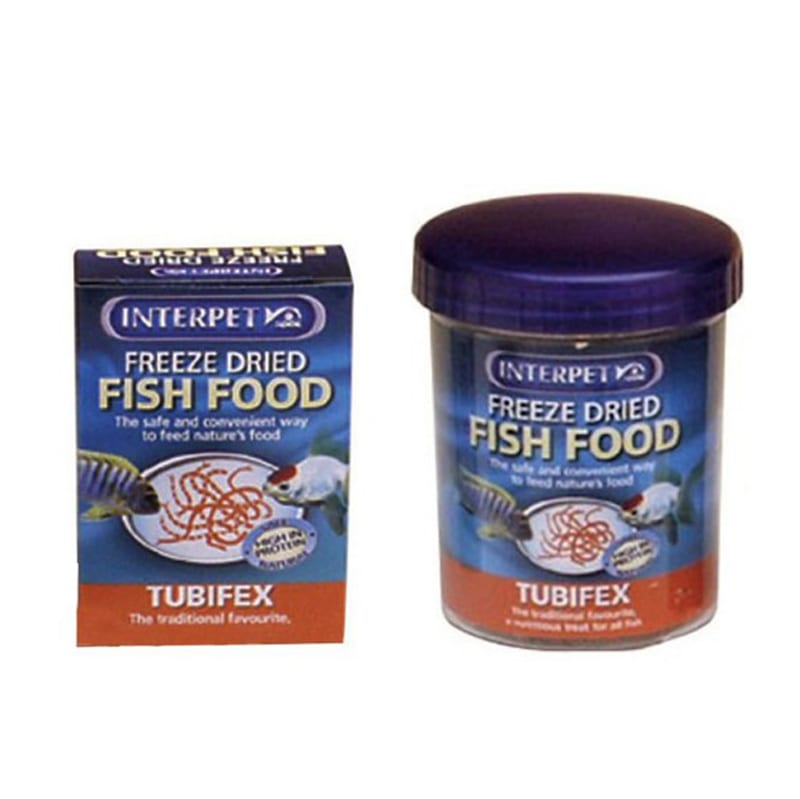 Interpet Freeze Dried Fish Food - Tubifex