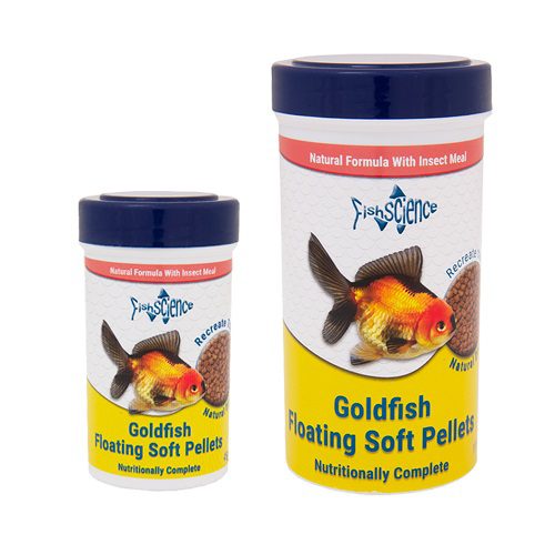 fish science floating soft pellets goldfish 45g 110g