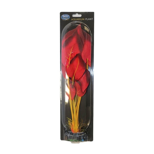 40cm Red Silk Plant