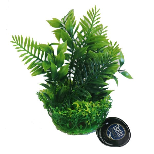 Green Plastic Aquarium Plant