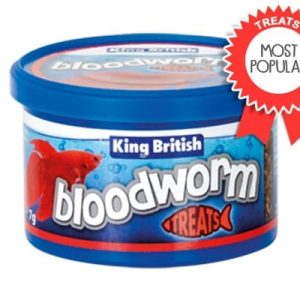 King British Freeze Dried Fish Treats - Bloodworm