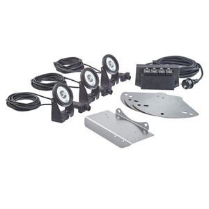 LED Fountain Set White