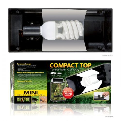 Exo Terra Compact Fluorescent Terrarium Canopy