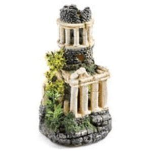 Roman Tower Aquarium Ornament 10.5"