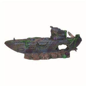 Submarine Aquarium Ornament