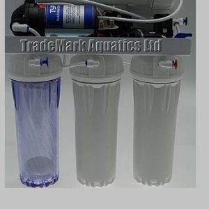 4 Stage Pumped 50gpd RO Unit