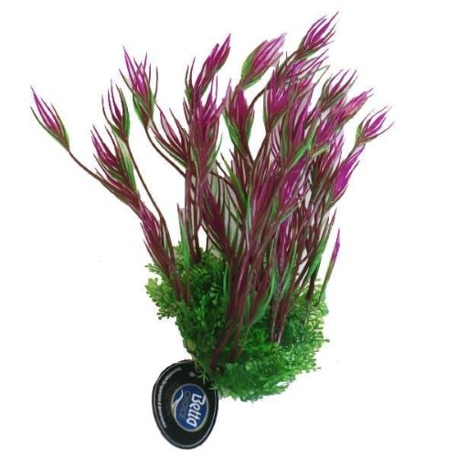 8" Tall Pink Plastic Plant