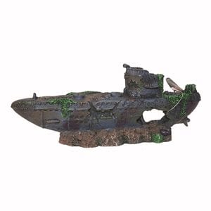 Submarine Aquarium Ornament