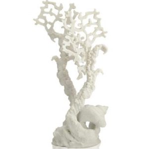 oase biorb aquarium sam baker decoration fan coral white