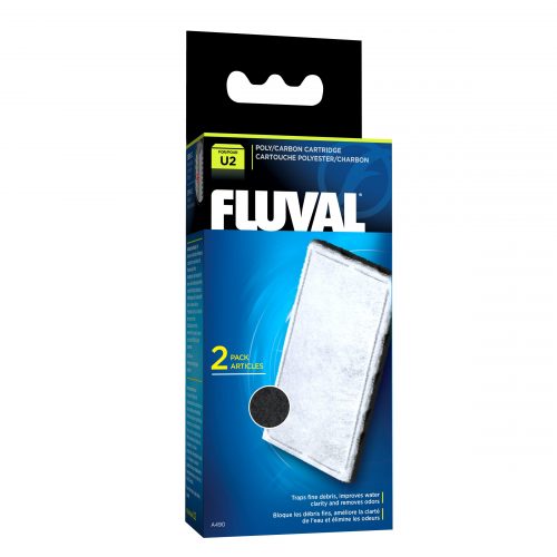 Fluval U Filters Poly/Carbon 2 Packs