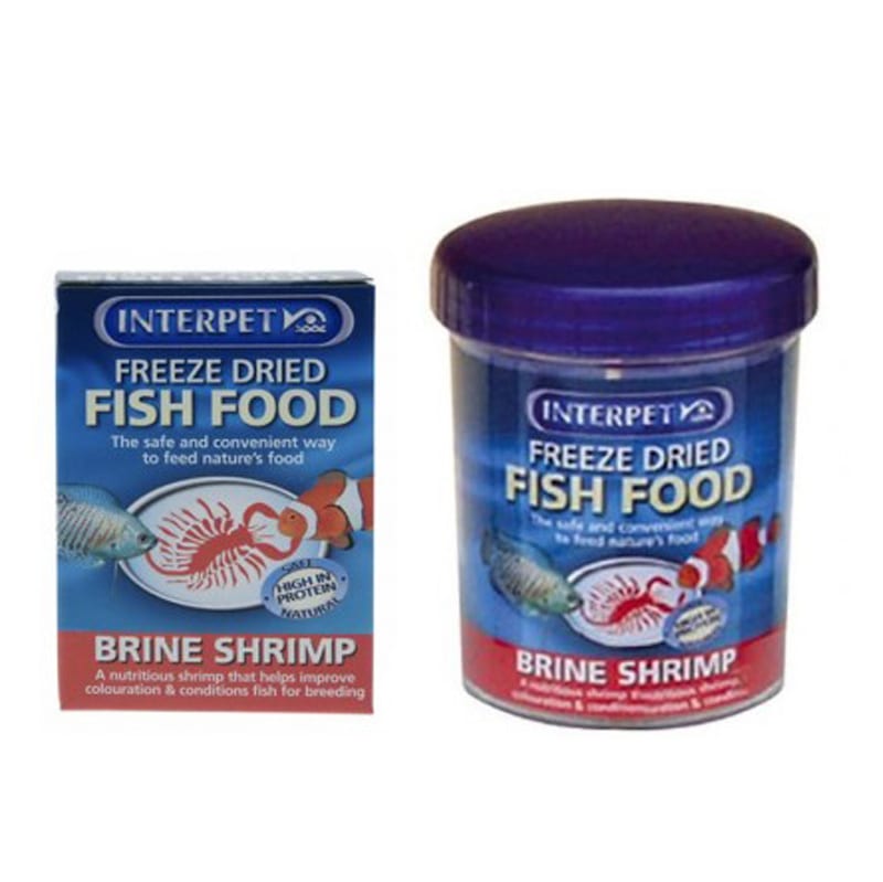 Interpet Freeze Dried Fish Food - Brineshrimp