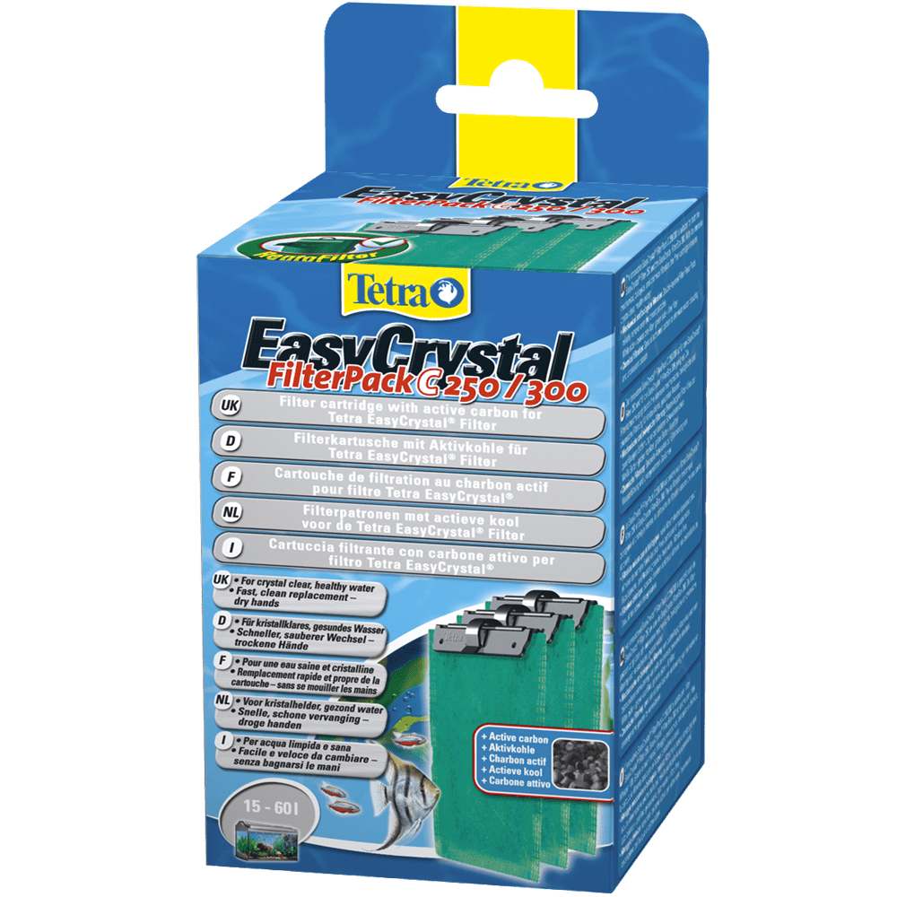 Filter Cartridges for Easy Crystal Filter 250 and 300