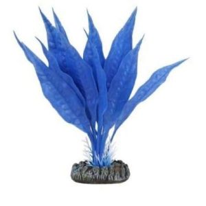 Blue Plastic Plant