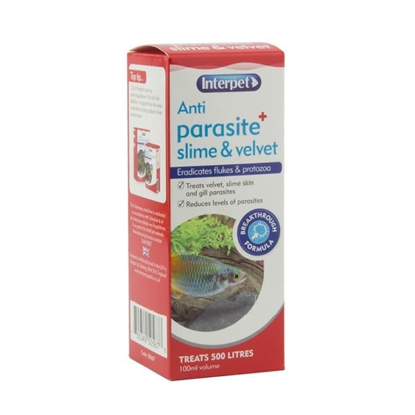 Interpet Anti Parasite, Slime & Velvet Treatment