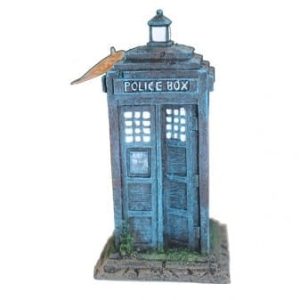 Large Blue Telephone Box