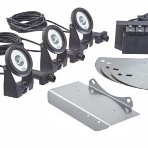 LED Fountain Set White