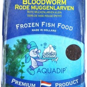 aquadip small bloodworm frozen 1kg bulk food