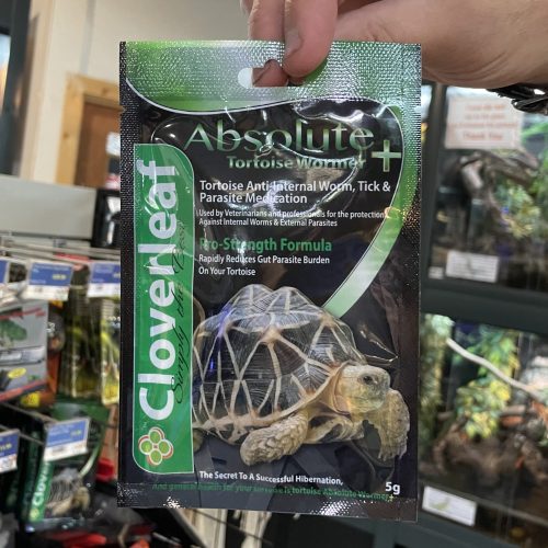 cloverleaf absolute tortoise wormer
