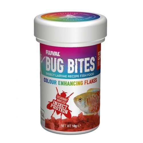 Fluval Bug Bites - Colour Enhancing Flakes