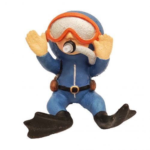 air action exploring diver ornament