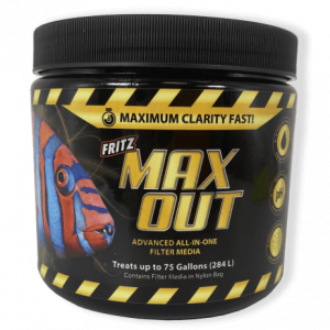 fritz aquatics maxout all in one filter media saltwater and freshwater