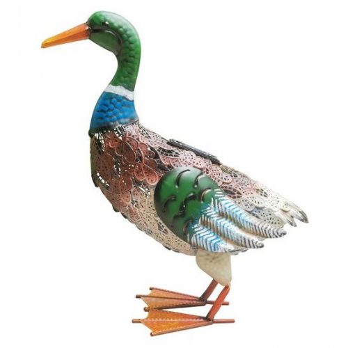 bermuda water garden solar feature mallard duck