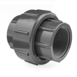 0.75" Solvent Socket Union x Female Thread
