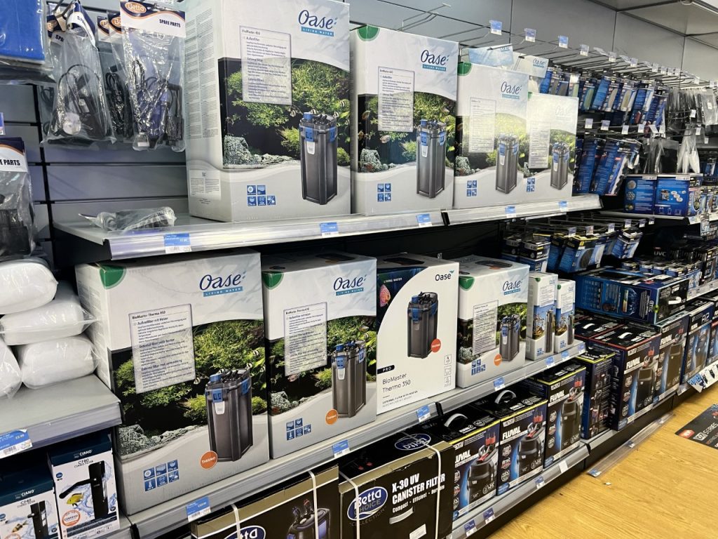 Our gear for large aquariums.