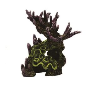 coral branch ornament 21x11x22cm