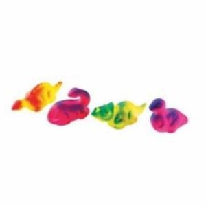 fluorescent dinosaur ornament