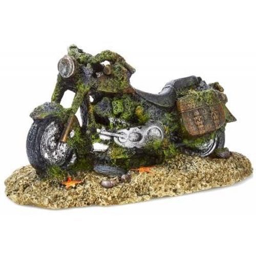 motorcycle wreckage ornament