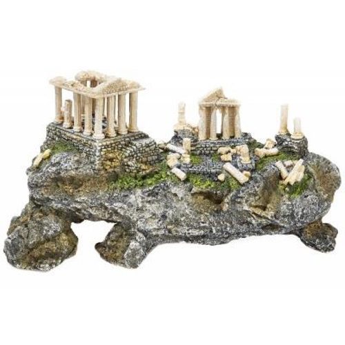 Akropolis Ruins with Airstone Aquarium Ornament