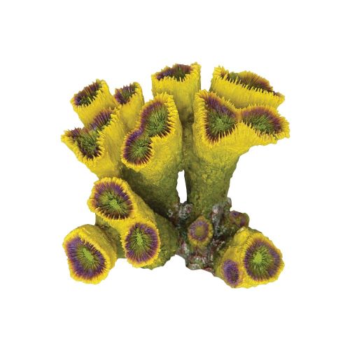 Yellow Torch Coral Aquarium Ornament