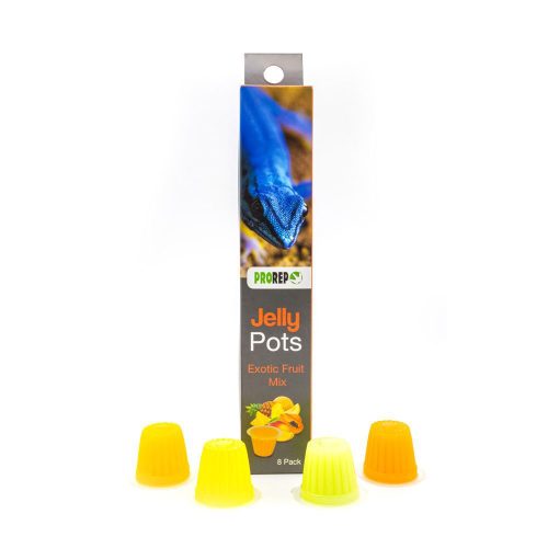 pro rep jelly pots exotic fruit mix pack of 8
