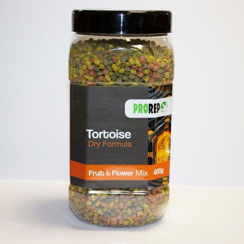 pro rep tortoise dry formula fruit and flower 400g
