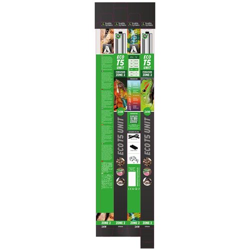 reptile systems eco t5 unit zone two 24 watt