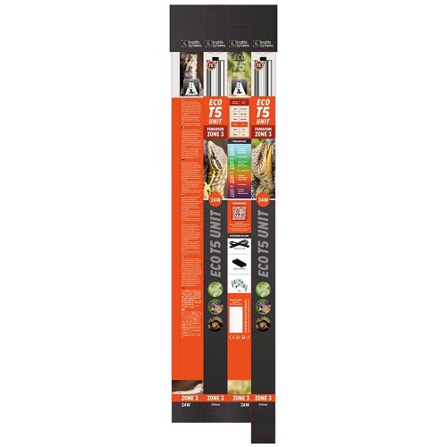 reptile systems eco t5 unit zone three 24 watt